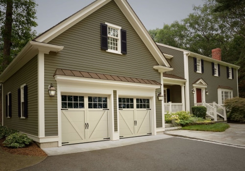 What is the hardest part of installing a garage door?