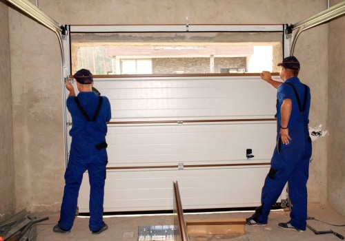 How difficult is it to install a garage door?