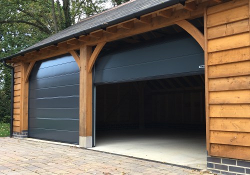 What is the most commonly used garage door?